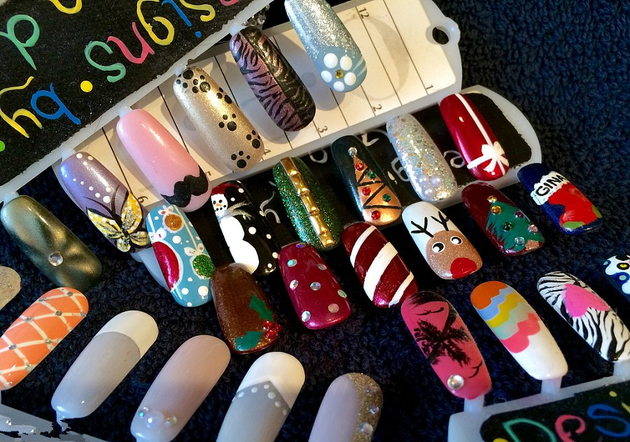 超可愛的手繪美甲！