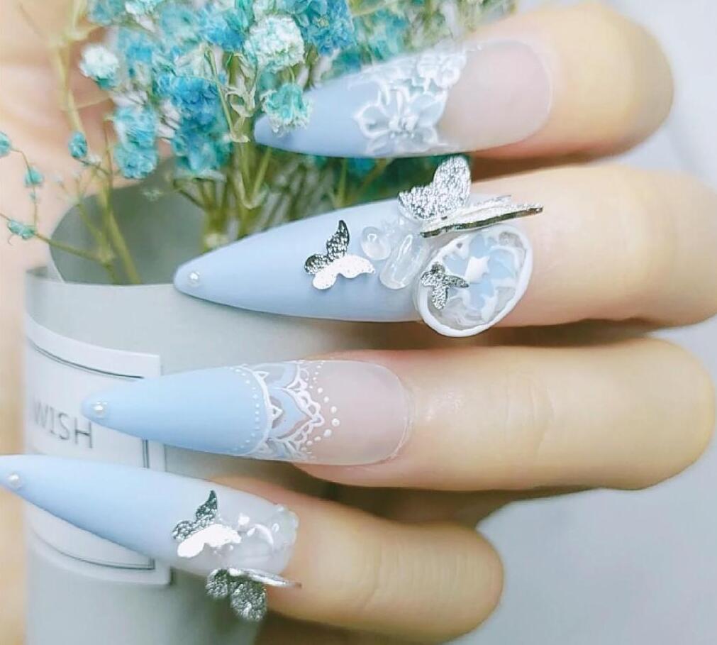 南寧美甲學校：蝶戀花美甲，讓你指尖生花