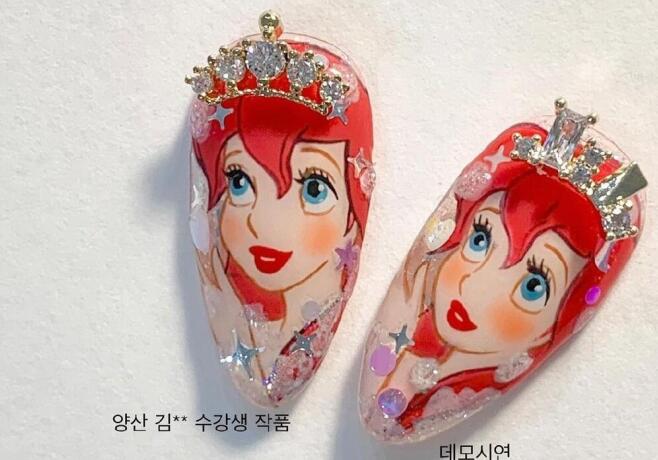 彩繪迪士尼美甲，南寧口碑好的美甲學(xué)校邀你一起畫