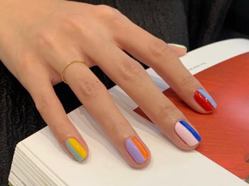 夏日跳色美甲合輯，廣西美甲師培訓(xùn)班都收集好了
