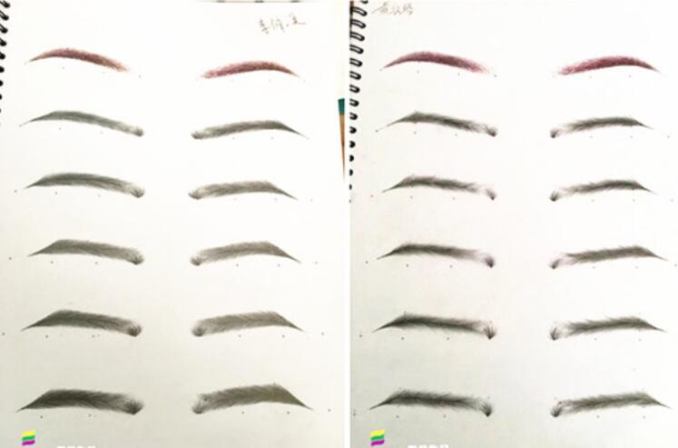 紋繡新手如何設(shè)計眉型？南寧紋繡培訓班教你速成法
