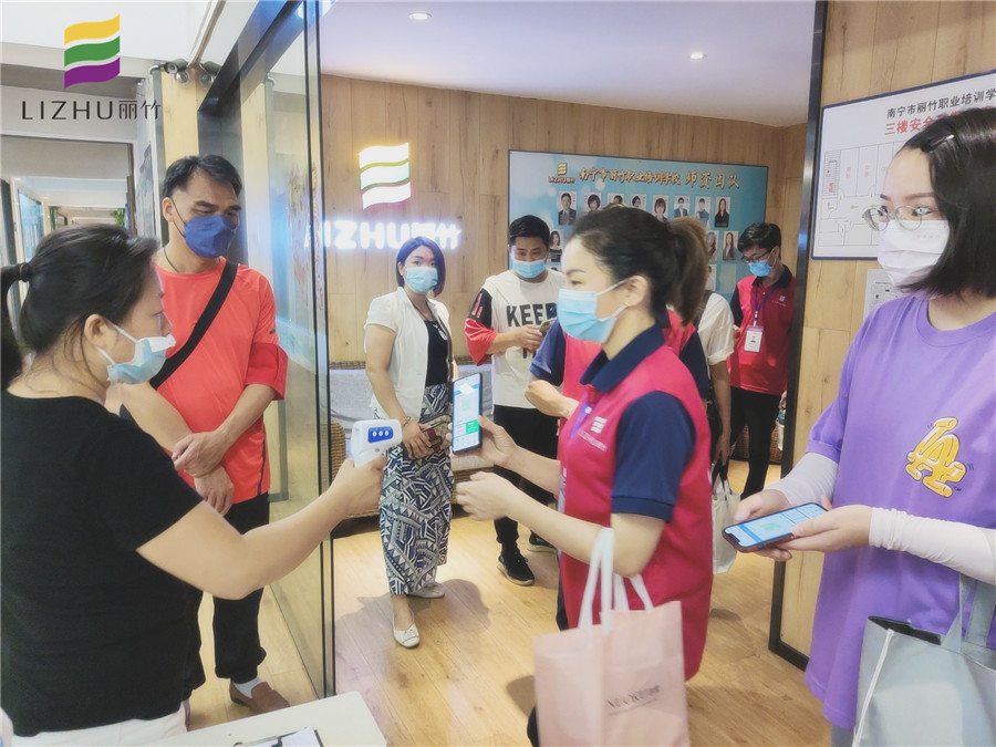 麗竹學校加強防疫常態(tài)化，建設健康校園