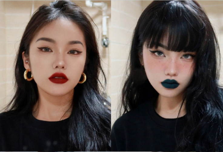 飽滿厚唇畫法教程，廣西化妝培訓唇妝分享