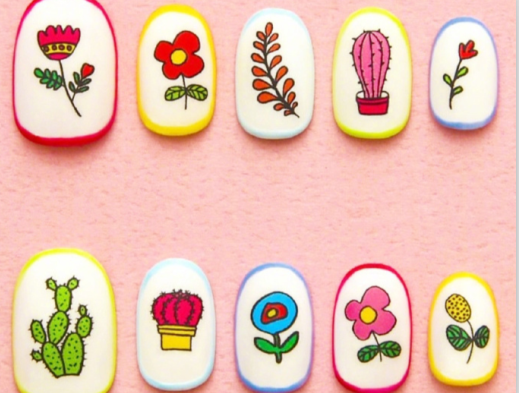 設(shè)計(jì)感藝術(shù)美甲，廣西網(wǎng)紅美甲培訓(xùn)學(xué)校分享