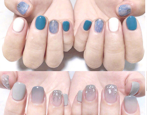 簡(jiǎn)約單色美甲，南寧美甲教學(xué)分享