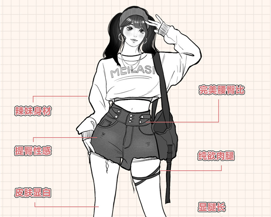 女生如何買到合適的短褲？廣西形象培訓(xùn)班分享