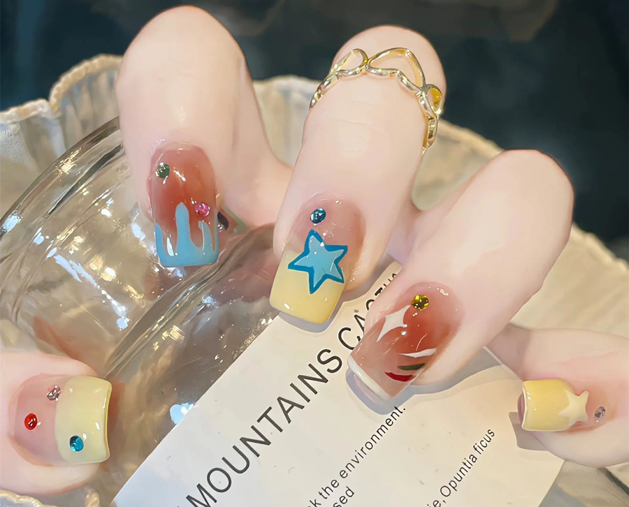 精致且少女的美甲款式，南寧美甲教學推薦