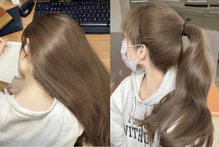 越洗越好看的棕色系發(fā)色，南寧燙染技術學校分享