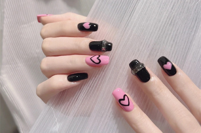 辣妹短款美甲，南寧美甲培訓(xùn)推薦分享