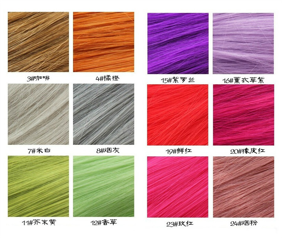 認識發(fā)色名稱，南寧美甲師專業(yè)教學內容