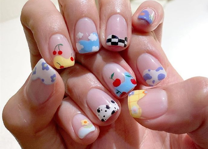 少女心可愛(ài)美甲，南寧零基礎(chǔ)學(xué)美甲