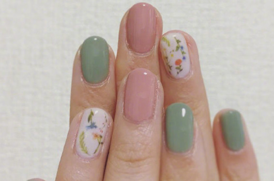 干花美甲教程，學(xué)美甲在南寧