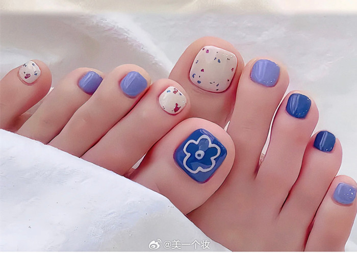 夏日腳丫美甲，南寧美甲師造型班分享