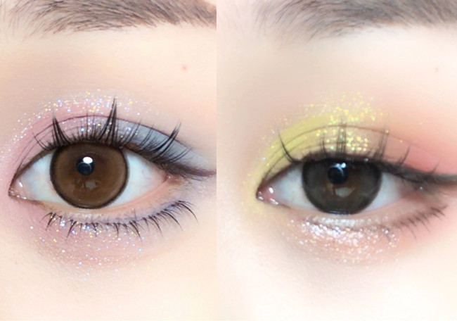彩色多巴胺撞色眼妝合集，零基礎(chǔ)學(xué)眼妝