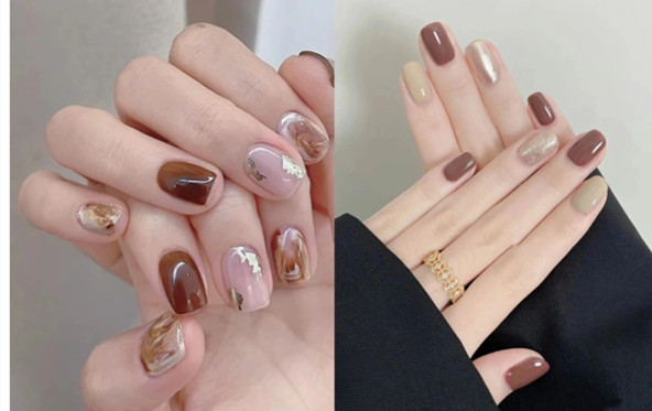 美甲分享：秋日美甲，柔情似水暖人心