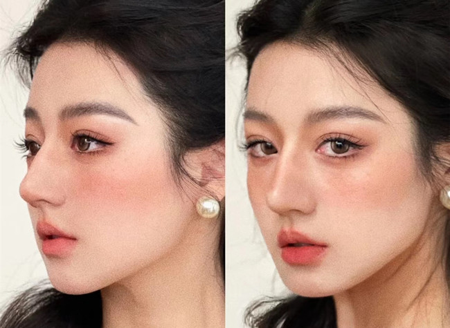 適合方圓臉的天菜畫法，廣西化妝美妝職業(yè)培訓分享