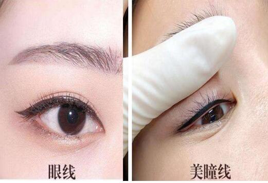 紋眼線和紋美瞳線的區(qū)別，零基礎(chǔ)紋繡教學(xué)