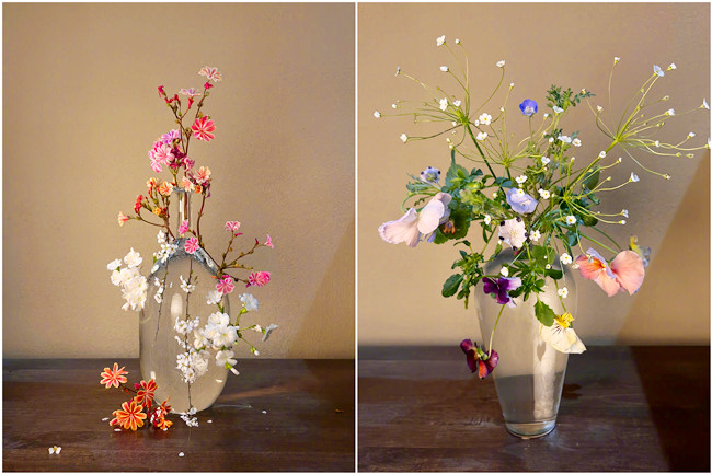 玻璃瓶花藝作品，南寧花藝學(xué)校排行榜推薦