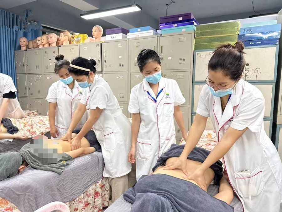 為什么要做腰部按摩？南寧美容美體管理課程解說