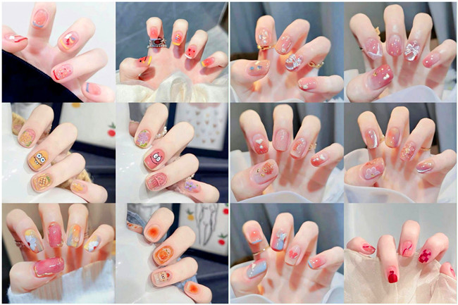 夏日清透美甲賞析，告訴你廣西學(xué)美甲哪里有實(shí)力
