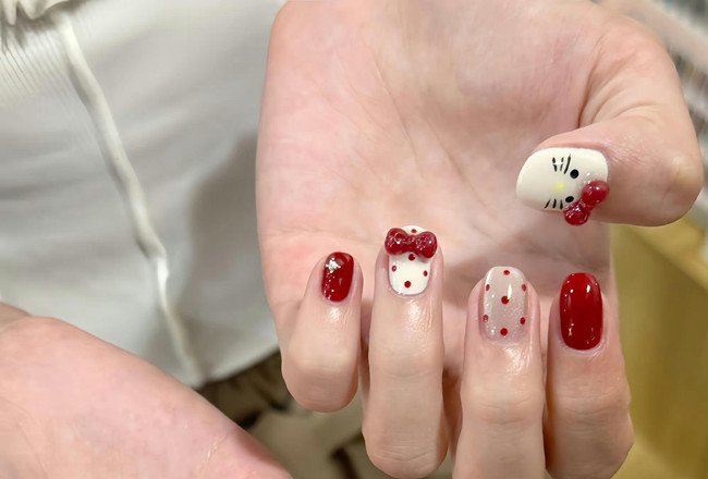 適合秋天做的美甲，廣西省美甲學校分享