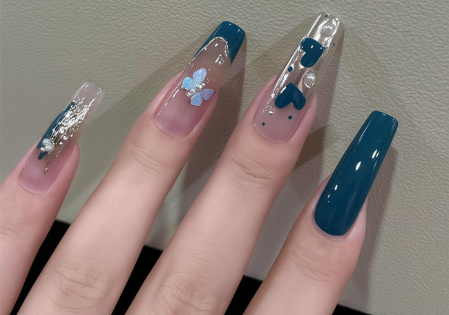 初秋輕奢美甲，南寧美甲職業(yè)培訓推薦款式