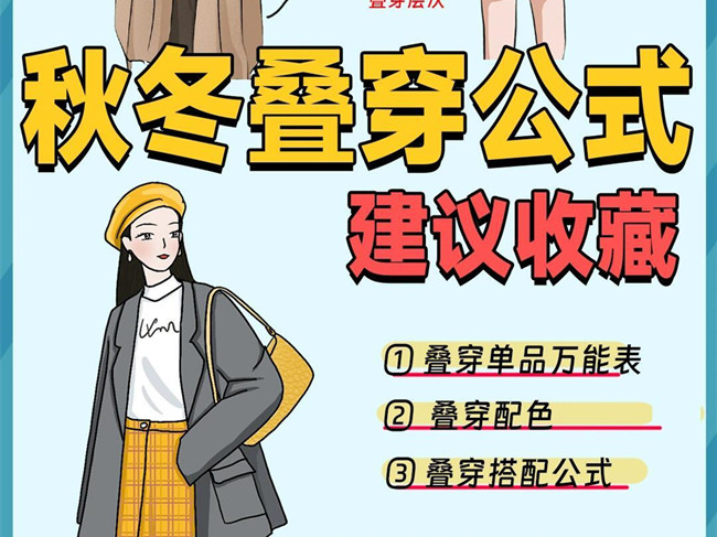 秋冬如何疊穿才好看？南寧個人形象穿搭