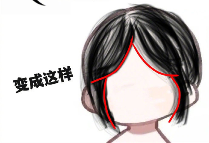 甜美八字劉海教程，學(xué)理發(fā)在南寧