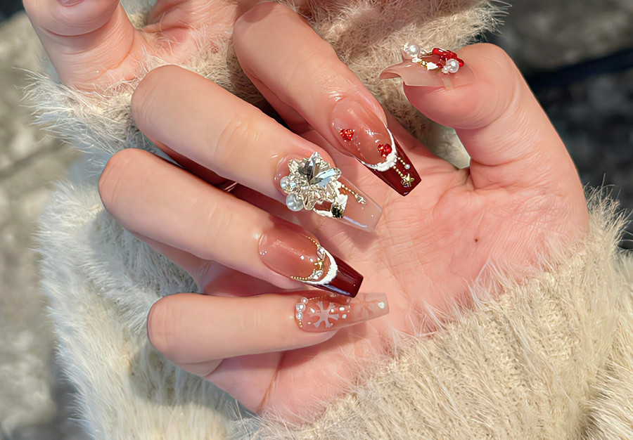 春日氛圍感美甲，廣西美甲店推薦