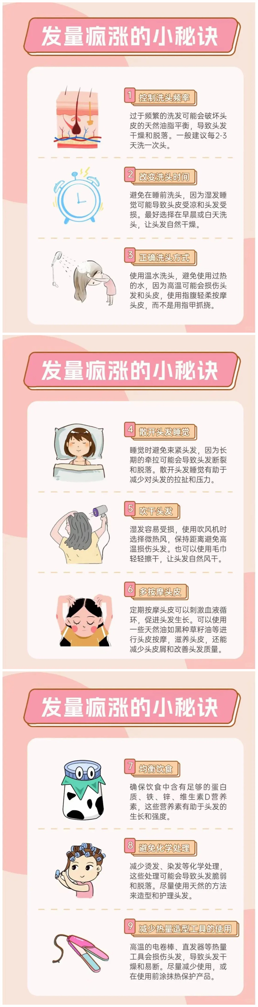 發(fā)量瘋漲的秘訣，廣西美發(fā)護(hù)發(fā)學(xué)校分享課件