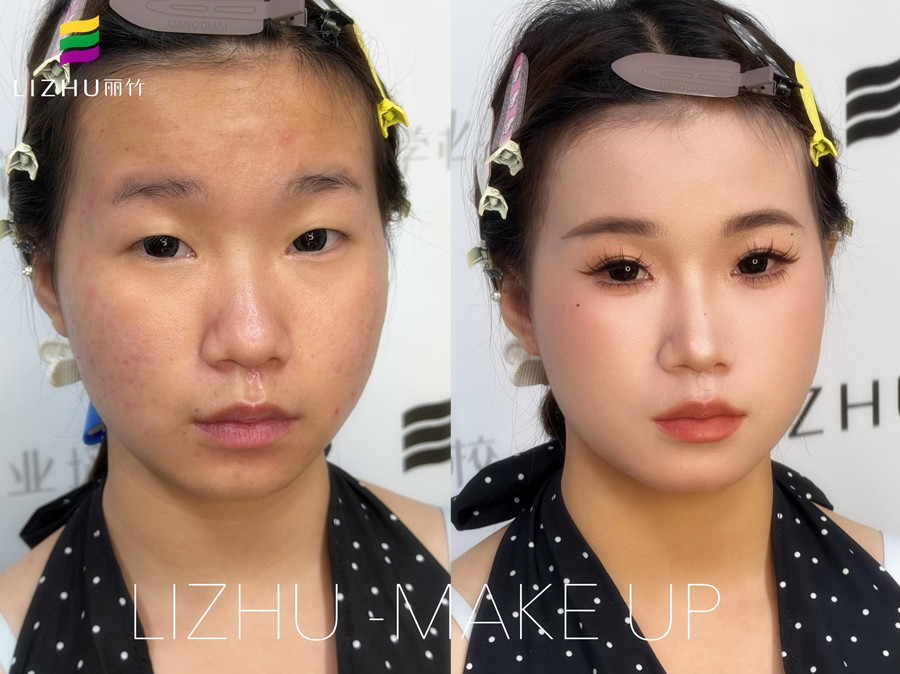 單眼皮調(diào)整技巧，廣西彩妝專業(yè)學(xué)校分享技巧